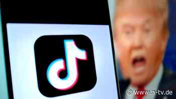 "Stehen kurz vor einem Deal": Trump will Tiktok und macht China Zoll-Angebot