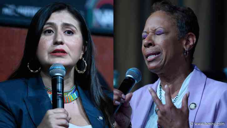 NYC Mayor’s Race: Speaker Adams, Ramos electrify National Action Network crowd with pledge to take on Trump