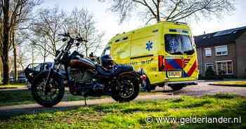 Motorrijder gewond na botsing met auto in Wijchen