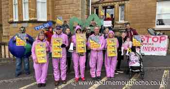 Protestors call for Bournemouth incinerator plans to be scrapped