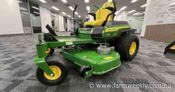 AFGRI Equipment tests John Deere's new silent and efficient electric mower