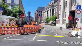 Hubpoller in der Düsseldorfer Altstadt gehen in Betrieb