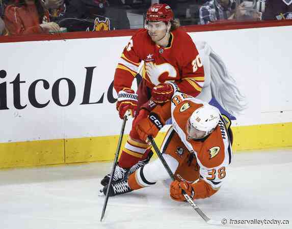 Coleman, Wolf lead Flames to 4-1 win over Ducks