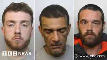 Three men jailed over 'brutal' stabbing attack