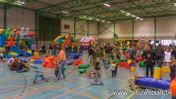 Kleuters kunnen zich opnieuw uitleven in speelparadijs tijdens kleuterinstuif