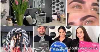 The award-nominated Bexleyheath beauty salon offering a safe space – and great brows