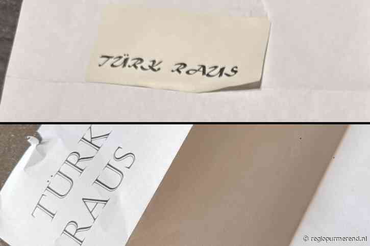 Stel uit Weidevenne ontvangt voor de tweede keer in een week ‘Türk Raus’-post: politie zegt niets te kunnen doen