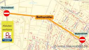 Bethaniëlei week lang afgesloten vanaf 11 april