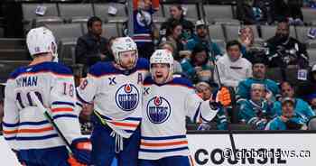 Draisaitl leaves Oilers 3-2 win over Sharks, with an injury