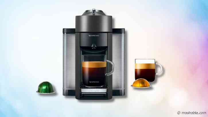 Get the Nespresso Vertuo coffee and espresso maker for 41% off at Amazon