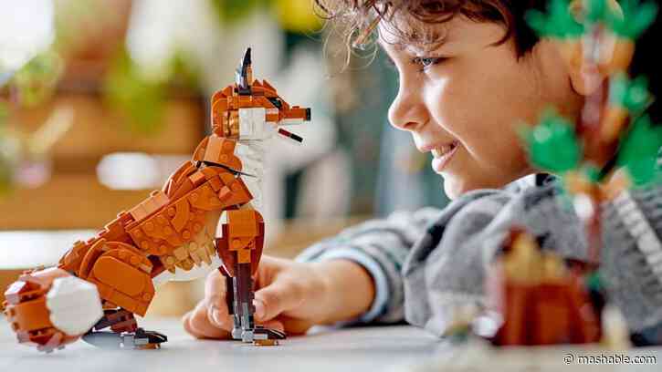 Build 3 forest animals with one Lego kit for 30% off at Amazon