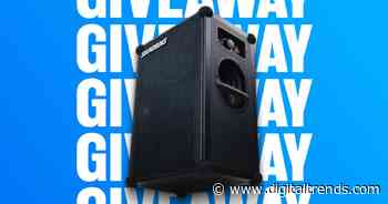 Join this Soundboks giveaway for the chance to win a huge Bluetooth speaker