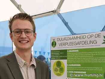 Student Corner | Jesse schrok hoe vervuilend de zorg is en ging op onderzoek uit