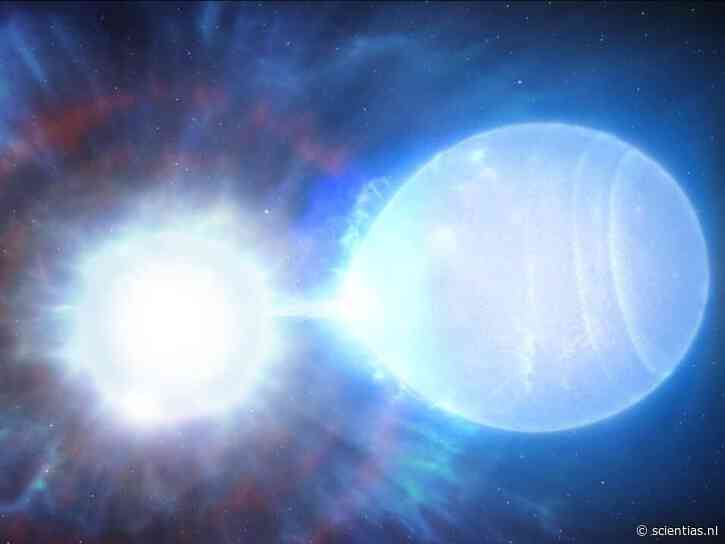 Opwinding onder sterrenkundigen: eindelijk een witte dubbeldwerg ontdekt die op ontploffen staat