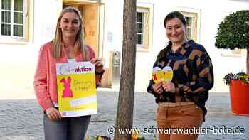 Nagolder Innenstadt: Hasen bringen wieder jede Menge Farbe in die City