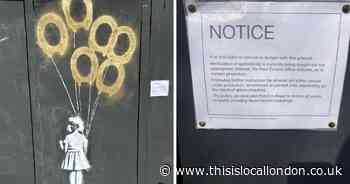 New striking ‘Banksy’ artwork spotted in Farringdon