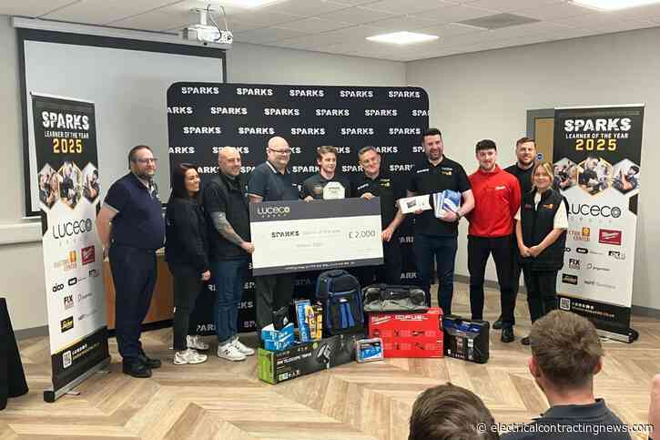 JTL Apprentice crowned SPARKS Learner of the Year 2025
