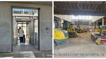 Bauarbeiten am Ulmer Bahnhof: Aufzüge am Bahnhofsteg funktionieren wieder