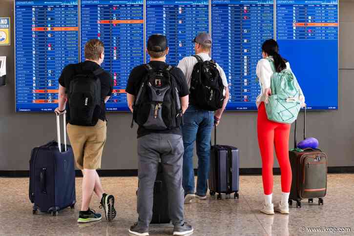 Which airports had the most delays and cancellations in 2024?