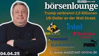 wO Börsenlounge : Intel | Goldminenaktien | Redcare - China macht Zollchaos perfekt!