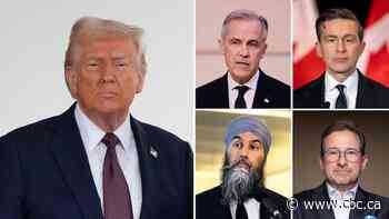 Federal party leaders campaign in Quebec as world reels from Trump's tariffs