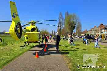 Traumahelikopter trekt bekijks bij medisch incident