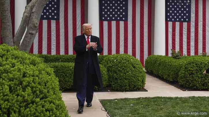 Trump tells investors to buy low: ‘This is a great time to get rich’