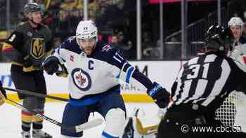 Jets blank Golden Knights 4-0, tie franchise record for wins at 52