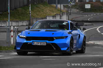 Gespot – Blauwe Mustang GTD is extreem bruut