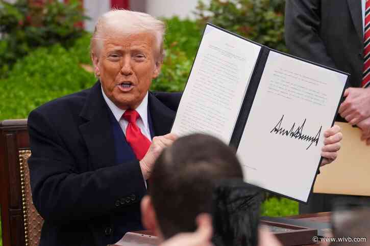 The Latest: Another day of crushing Wall Street losses as China retaliates