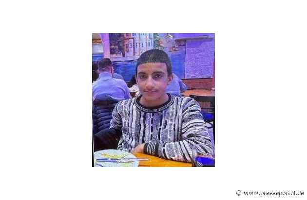 POL-H: Öffentlichkeitsfahndung: 13-Jähriger vermisst - Wer kann Hinweise zum Aufenthaltsort von Joud S. geben?
