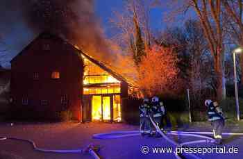 FW-AUR: Feuer bedroht Altenheim