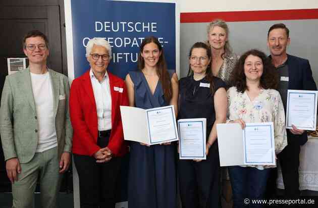 Forschung gewürdigt: 2. Nachwuchs-Wissenschaftspreis / der Deutschen Osteopathie Stiftung