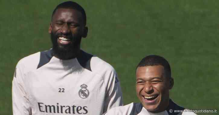 Champions, Mbappé e Rudiger sanzionati dalla Uefa per “condotta indecente”