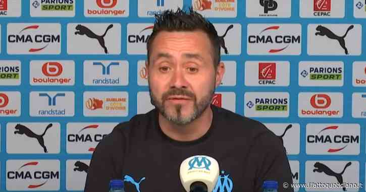 “Sembro un criminale, ma non mi fate paura. Io vengo da un paese più controverso della Francia”: De Zerbi contro tutti a Marsiglia