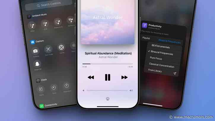 iOS 18.4: Access Hidden Ambient Music Playlists