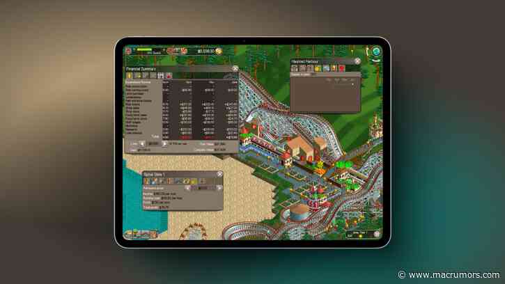 RollerCoaster Tycoon and More Games Now Available on Apple Arcade