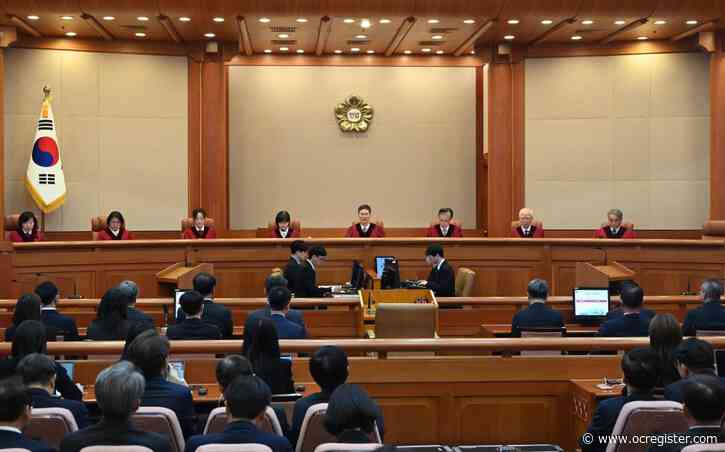 Yoon Suk Yeol removed as South Korea’s president over short-lived martial law