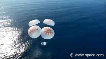 SpaceX's private Fram2 astronauts splash down on Earth, ending historic polar orbit expedition