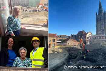 Rolande (92) ziet middeleeuwse burcht verrijzen aan haar deur: “Zij is nu de gravin van Vlaanderen”