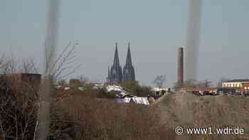 Protest gegen Bauruinen in Köln-Mülheim