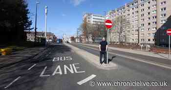 Major spike in Gateshead town centre bus lane fines after sudden flyover closure