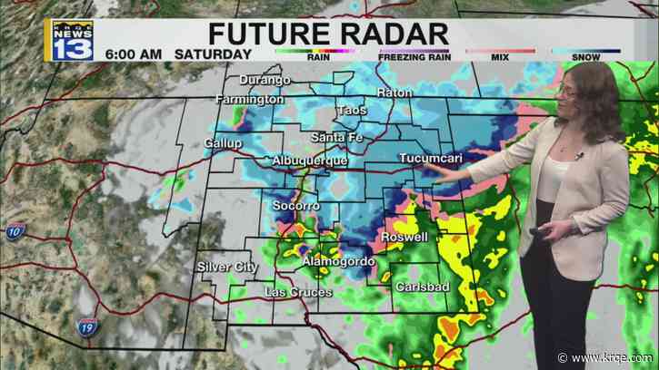 Cold and wet weekend