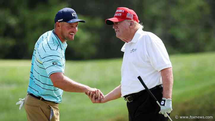 Bryson DeChambeau lauds Trump as ‘great ambassador for the game’ as PGA Tour, LIV Golf talks continue Y