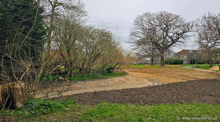 Burnt Oak Brook flowing freely again after decades in a concrete channel
