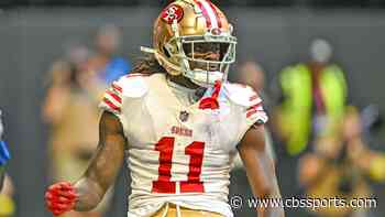 Kyle Shanahan says 'there's a chance' for Brandon Aiyuk to play Week 1 as 49ers WR recovers from knee surgery