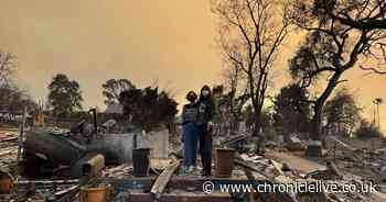 California wildfires destroy family's home and precious records of dad's Newcastle United past