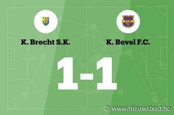 Brecht beëindigt reeks nederlagen met gelijkspel tegen Bevel B