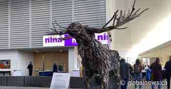 New sculptures on display at Edmonton Expo Centre