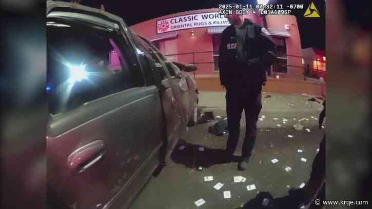 VIDEO: Woman recalls events leading up to rollover crash in Albuquerque